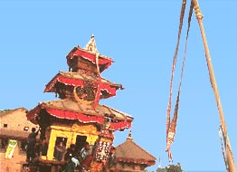 Celebration of Bisket Jatra